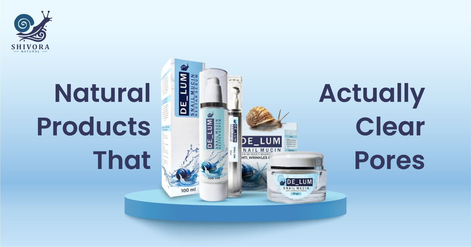Natural Products That Clear Pores