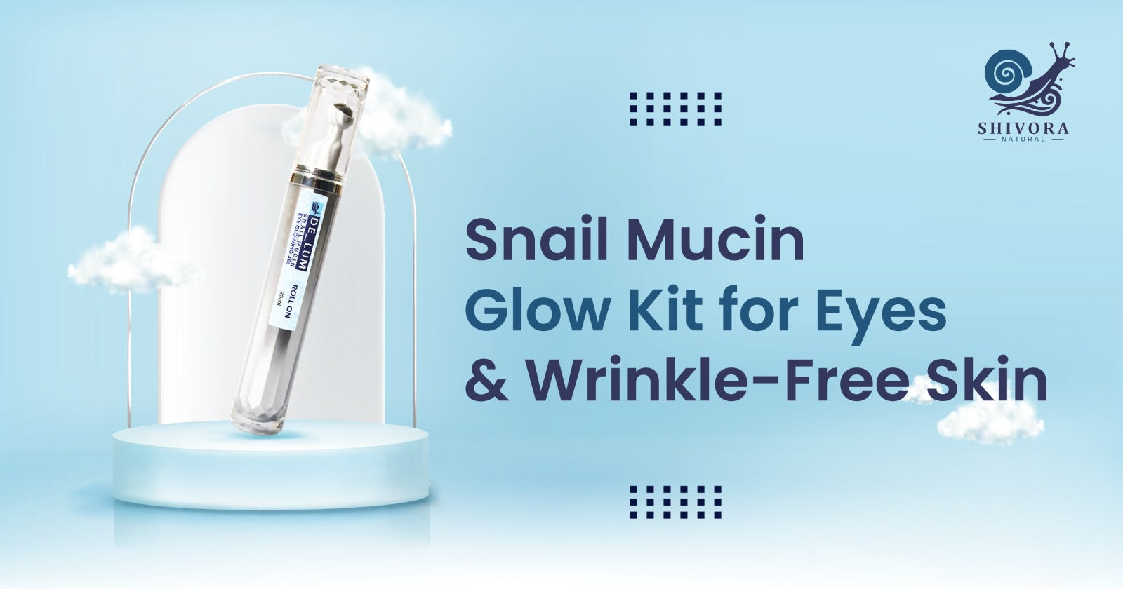 Snail Mucin Glow Kit for Eyes & Wrinkle-Free Skin