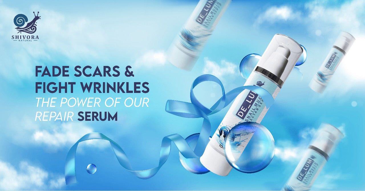 Fade Scars & Fight Wrinkles with Shivora Repair Serum