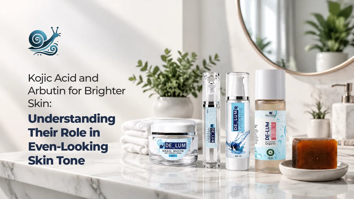Kojic Acid and Arbutin for Brighter Skin: Understanding Their Role in Even-Looking Skin Tone