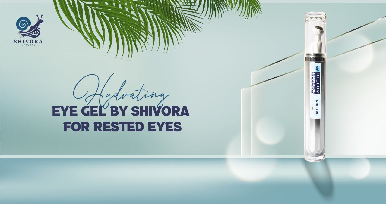 Hydrating Eye Gel by Shivora for Rested Eyes