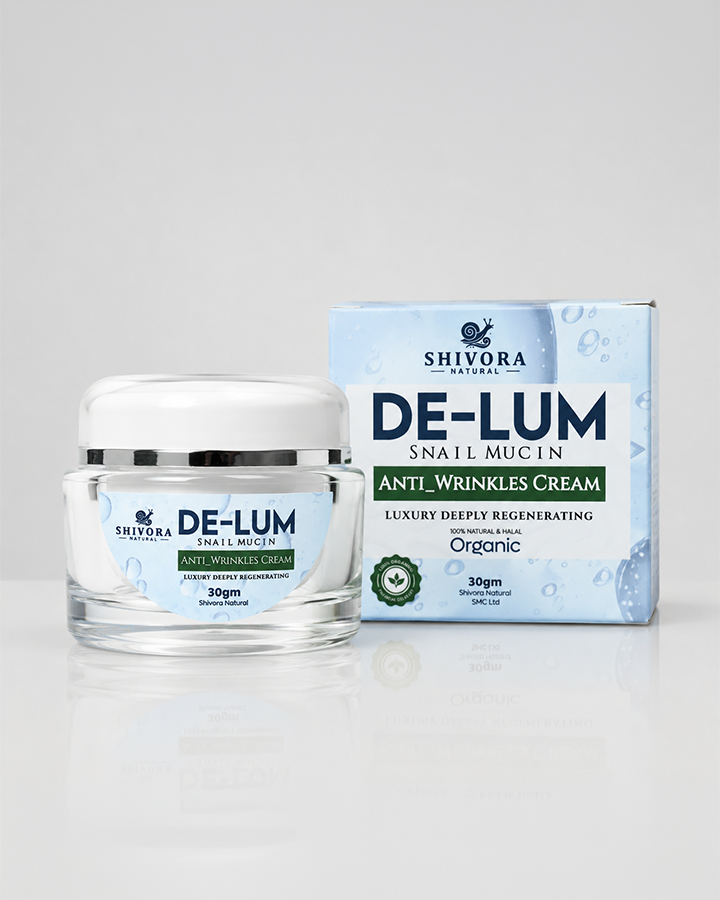 Shivora Natural De-Lum Snail Mucin Anti-Wrinkle Cream 30g