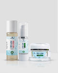 Shivora DE-LUM 3-in-1 Glass Skin Kit | Snail Mucin Toner, Serum & Anti-Wrinkle Cream
