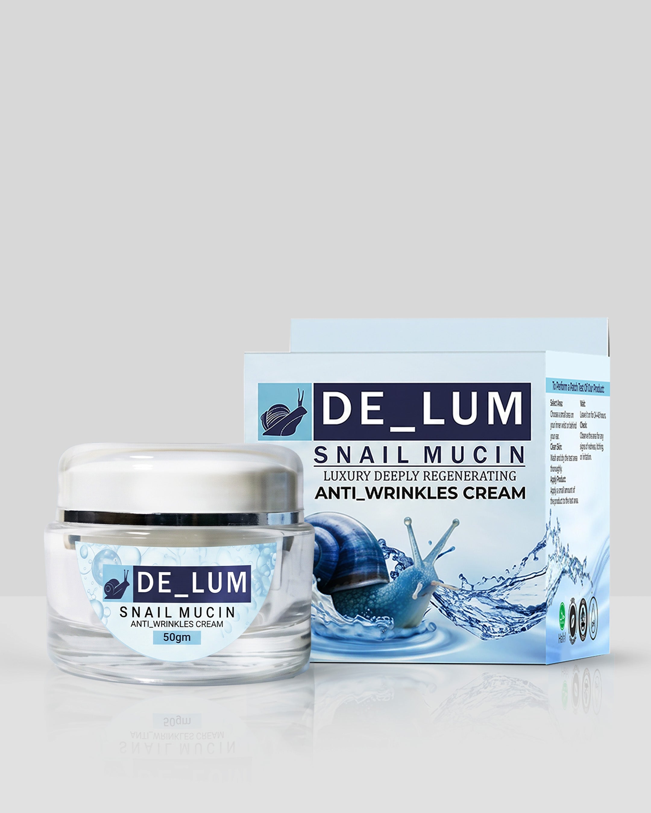 DE-LUM Snail Mucin Anti-Wrinkle Cream