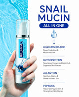 Shivora DE-LUM Snail Mucin Nectar Serum | 78.5% Filtrate Hydrating & Brightening Face Serum
